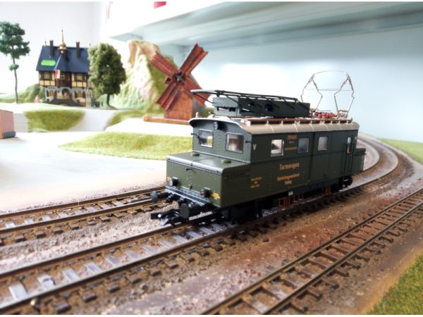 vůz pro údržbu vrchního vedení 701 408 Tutzing zelený DRG II.epocha Liliput L136130 - Image 6