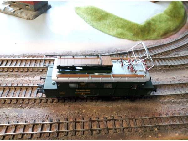 vůz pro údržbu vrchního vedení 701 408 Tutzing zelený DRG II.epocha Liliput L136130 - Image 2