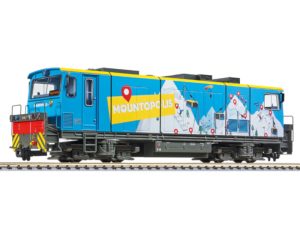 dieselová lokomotiva D16 MOUNTOPOLIS zimní Zillertalbahn Liliput L142111