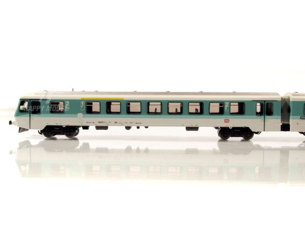 motorový vůz řady 628.4/928.4 tyrkysový/šedý Erfurt 2-dílný DB AG V.epocha Liliput L163200 - Image 2