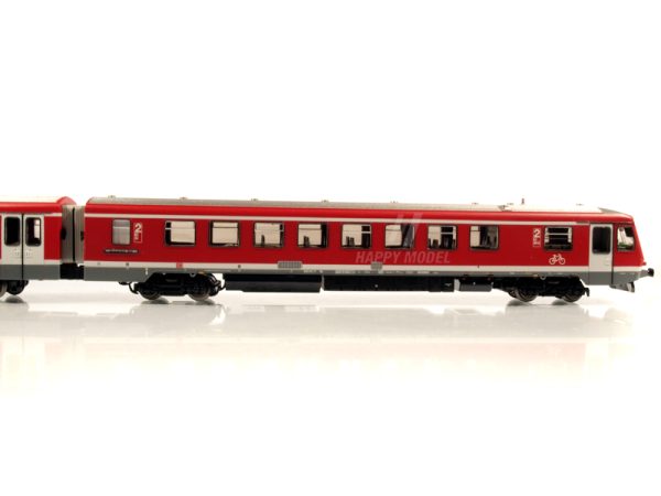 motorový vůz řady 628.4/928.4 červený Wuppertal Hbf 2-dílný DB AG V.epocha Liliput L163203 - Image 2