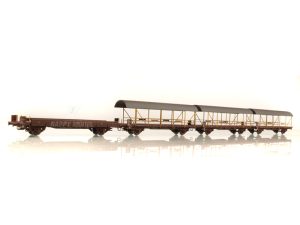 set vozů pro přepravu osobních aut Lkls-tv BLS I. Liliput L260126