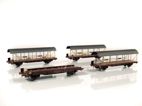 set vozů pro přepravu osobních aut Lkls-tv BLS I. Liliput L260126 - Image 4