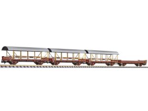 set vozů pro přepravu osobních aut Lkls-tv BLS II. Liliput L260127