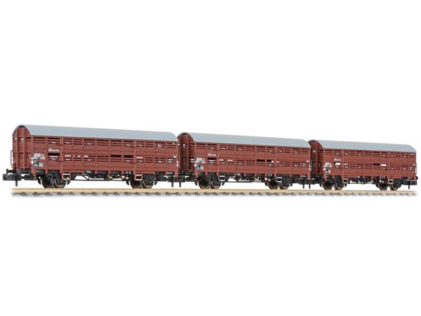 set zavřených vozů  Vlmms 63 DB III.epocha Liliput L260140