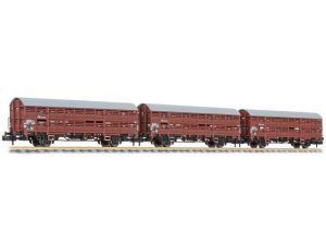 set zavřených vozů  Hbers 358 DB IV.epocha Liliput L260141
