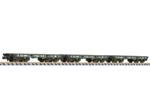 set plošinových vozů Rlmmp Bundeswehr Liliput L260177