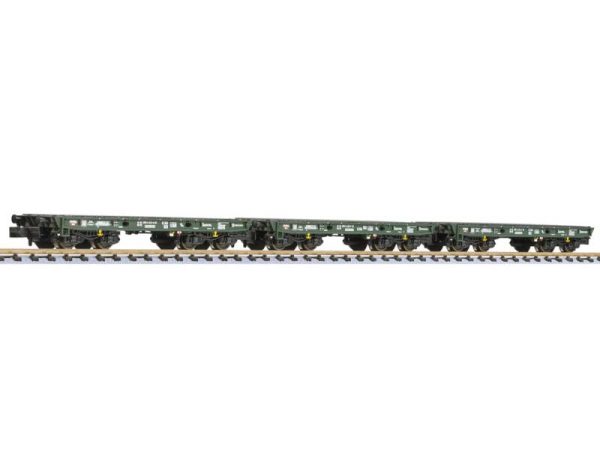 set plošinových vozů Rlmmp Bundeswehr Liliput L260177