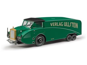 nákladní auto Rumpler RuV 31 tmavě zelený se zlatým chladičem a černou střechou Liliput L937496