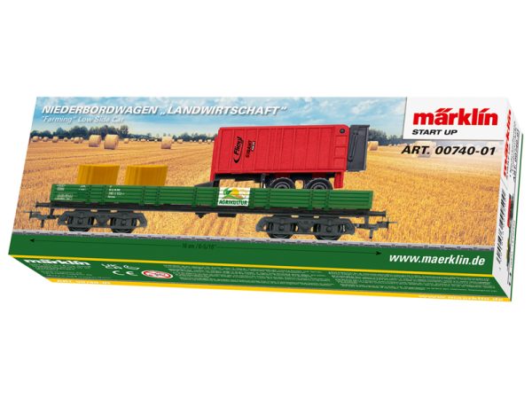 set nízkostěnných vozů Rlmms s nákladem Märklin 00740 - Image 2