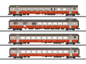 set osobních vozů Swiss Express Märklin 42190
