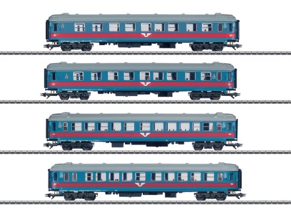 set osobních vozů SJ Märklin 43789