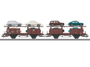 dvojice vozů na přepravu aut Laaes DB #2 Märklin 46139