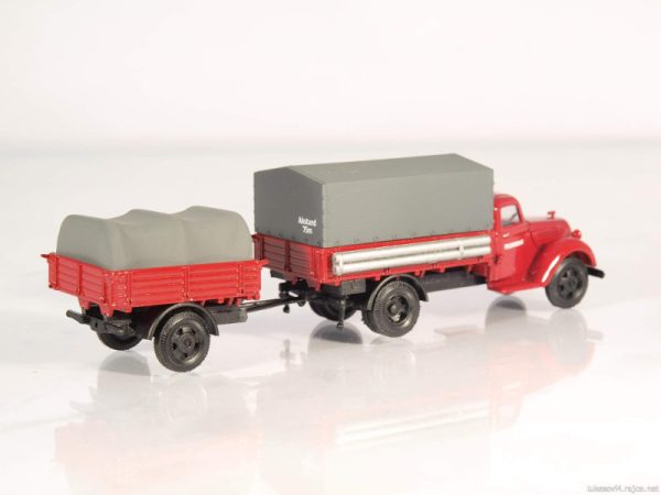 Ford V8 hasiči s plachtou a přívěsem Modelauto 17096006 - Image 2