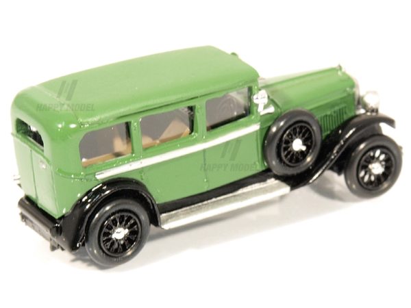 Škoda 6R limuzína 1929-30 zelená sanita Modelauto 87492 - Image 2