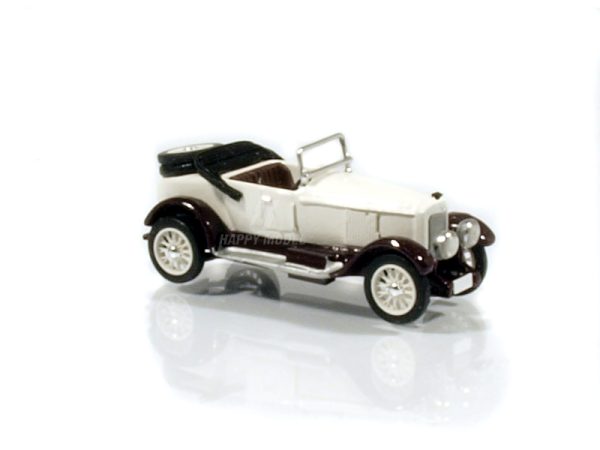 Mercedes Benz 6/25/40 PS 1924 bílý/vínový Modelauto 87534bv - Image 2