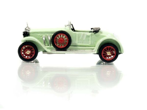Mercedes Benz 28/95 PS 1921 cabrio otevřený světle zelený Modelauto 87543z - Image 4