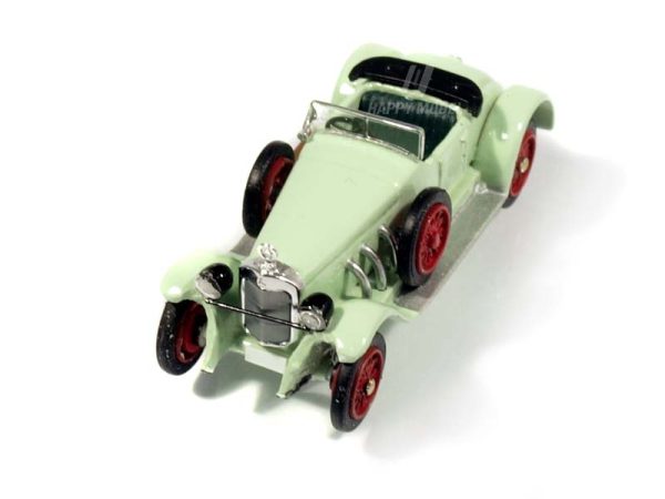 Mercedes Benz 28/95 PS 1921 cabrio otevřený světle zelený Modelauto 87543z - Image 3