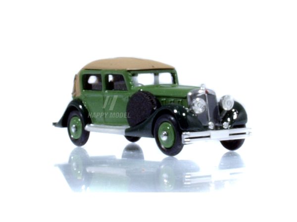 Tatra 70A cabrio zavřené 1935-41 zelené Modelauto 87565z - Image 3