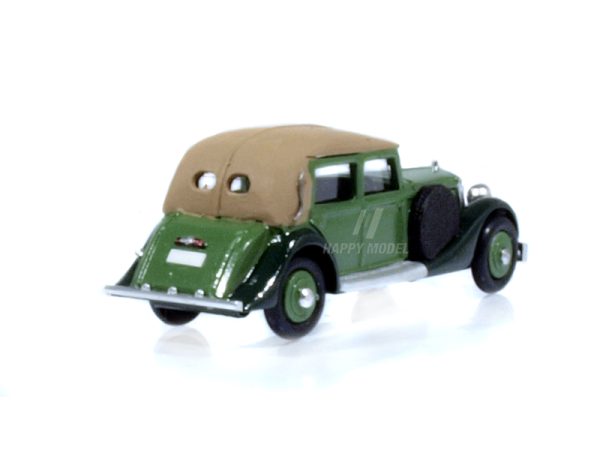 Tatra 70A cabrio zavřené 1935-41 zelené Modelauto 87565z - Image 2