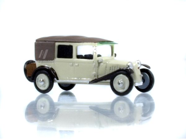 Tatra 30 cabrio zavřené  1926-31 béžové Modelauto 87567b - Image 3