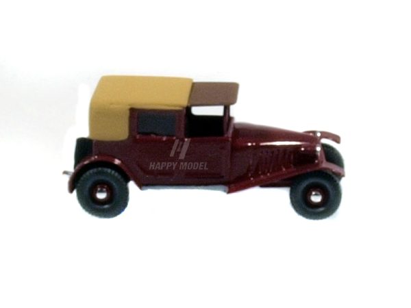Tatra 12 cabrio zavřené 1928 červené Modelauto 87568 - Image 2