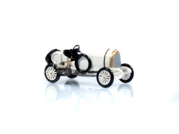 Mercedes Benz 120 HP 1908 bílý Modelauto 87569 - Image 5