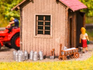 set doplňků mléčné farmy - doprodej Noch 13725