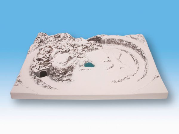 skelet kolejiště Garmisch Noch 87045