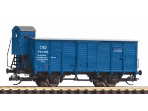zavřený vůz G02 Zt s brzdařskou budkou ČSD Piko 47768