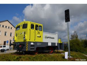dieselová lokomotiva V 23 Captrain Piko 52554