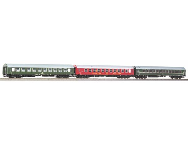set tří osobních vozů D 244 Brest Köln DR Piko 58245