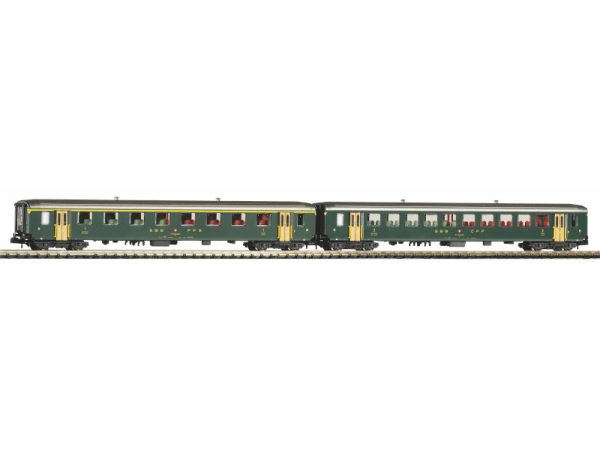 set osobních vozů SBB IV.epocha Piko 94398