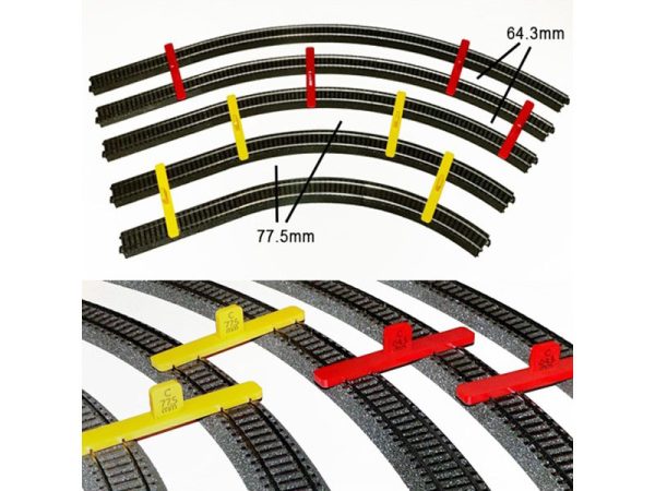 držáky pro výrobu paralelní tratě Märklin C-Gleis Proses PPT-HO-MC