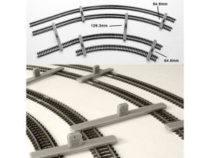 držáky pro výrobu paralelní tratě Märklin K-Gleis Proses PPT-HO-MK