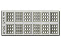 okna12 x 17 mm 12ks Proses PW-002