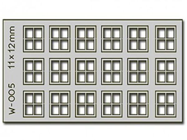 okna 11 x 12 mm 18ks Proses PW-005