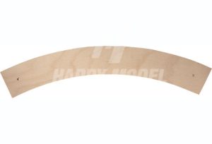 podkladní pás obloukový pro Piko R3 / 60 stupňů RailSys 30014