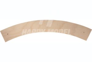 podkladní pás obloukový pro Piko R4 / 60 stupňů RailSys 30015