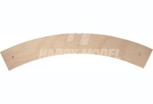 podkladní pás obloukový pro Piko R9 / 60 stupňů RailSys 30016