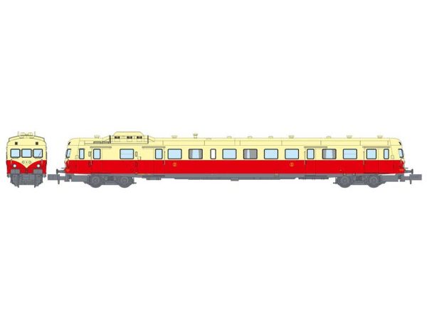 motorový vůz X-2894 krémová střecha 2.třída SAINT-ETIENNE SNCF RAILS EUROP EXPRESS NW247