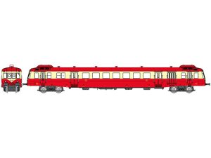motorový vůz X-2470 1/2. třída METZ červená střecha RAILS EUROP EXPRESS NW255