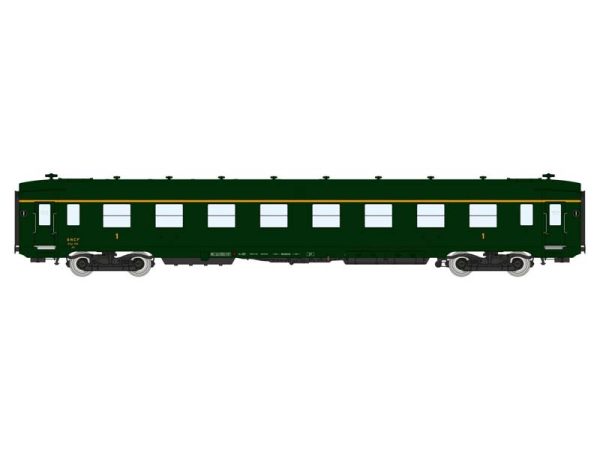 osobní vůz A8 1.třídy zelený SNCF RAILS EUROP EXPRESS VB391