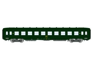 osobní vůz B10 2.třídy zelený SNCF RAILS EUROP EXPRESS VB393