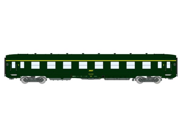osobní vůz A8 1.třídy zelený SNCF RAILS EUROP EXPRESS VB394