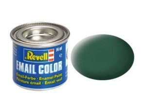 barva Revell emailová - 32139: matná tmavě zelená (dark green mat) Revell 32139