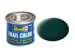 barva Revell emailová - 32140: matná černozelená (black-green mat) Revell 32140