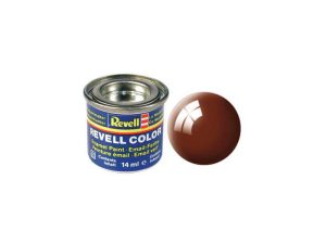 barva Revell emailová - 32180: lesklá blátivě hnědá (mud brown gloss) Revell 32180