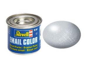 barva Revell emailová - 32199: metalická hliníková (aluminium  metallic) Revell 32199