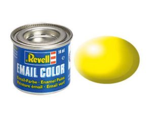 barva Revell emailová - 32312: hedvábná světle žlutá (luminous yellow silk) Revell 32312